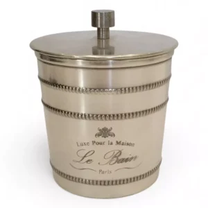 Silver Cotton Box Beaded Royal